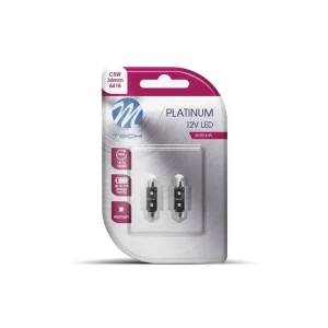 2x Dioda LED LB813W-C5W 36mm 2xHP Bílá 52476 Levný
