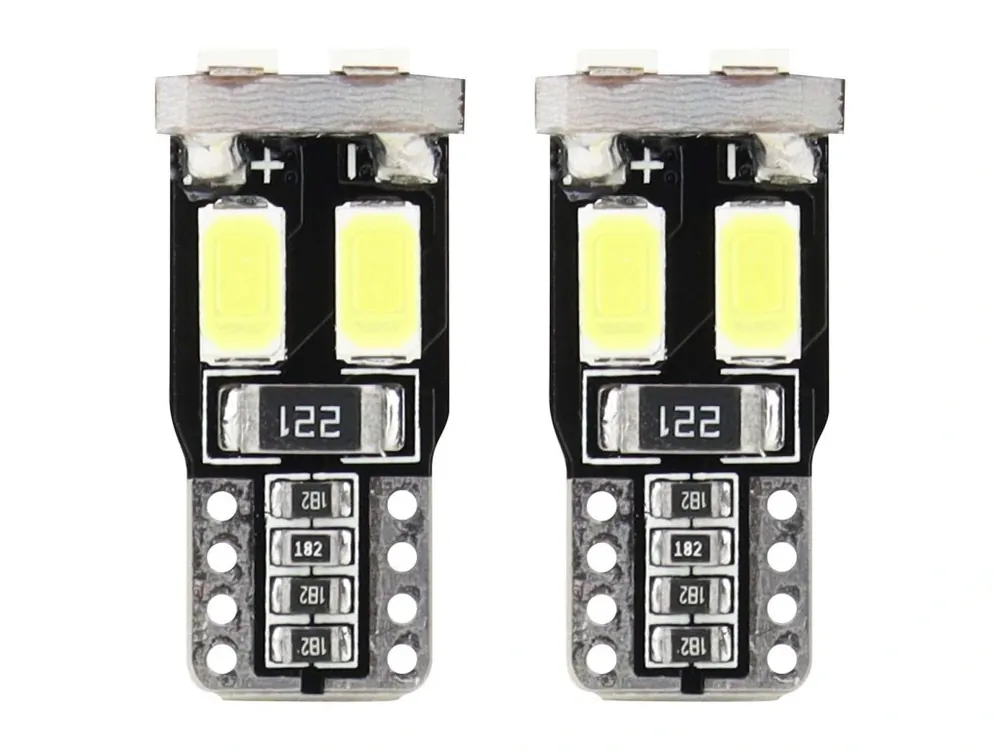 Autentický Žárovka 12V LED 6xSMD T10 (W5W) bílá, CAN-BUS, 01622