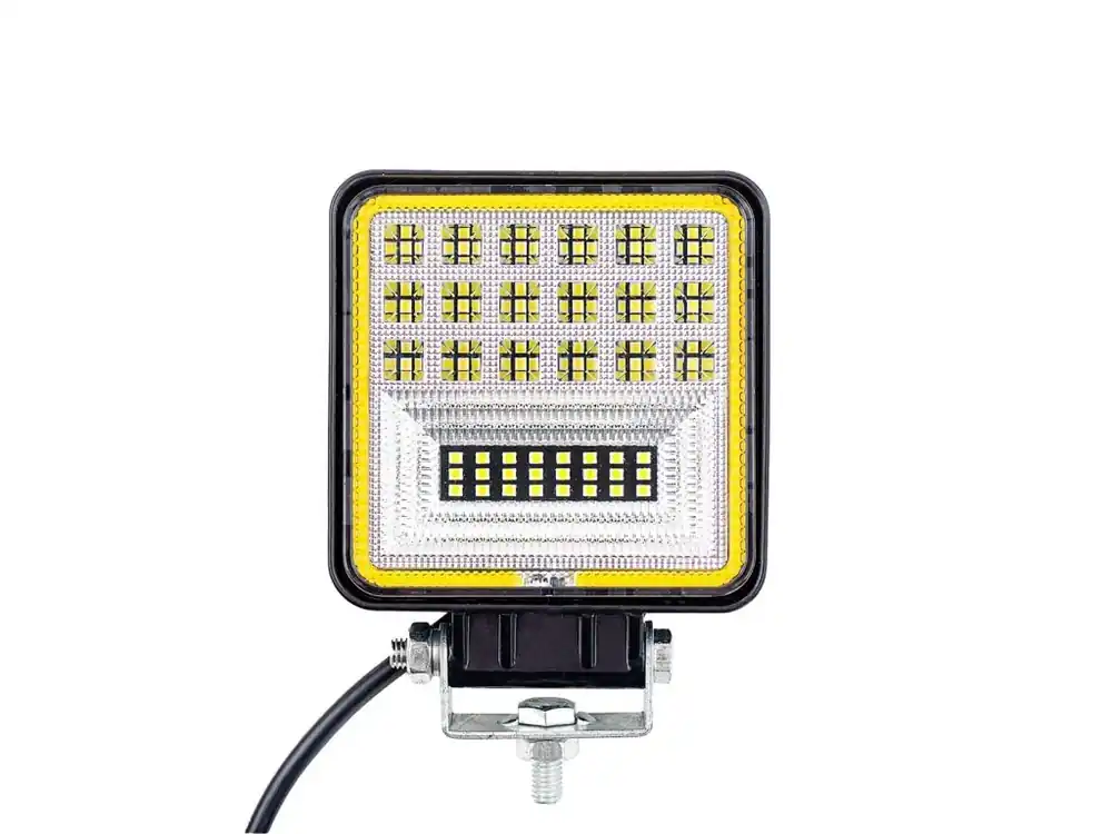 Časově Omezené Pracovní světlo hranaté 12-24V, 42x1W HP LED, WLE46, 55255