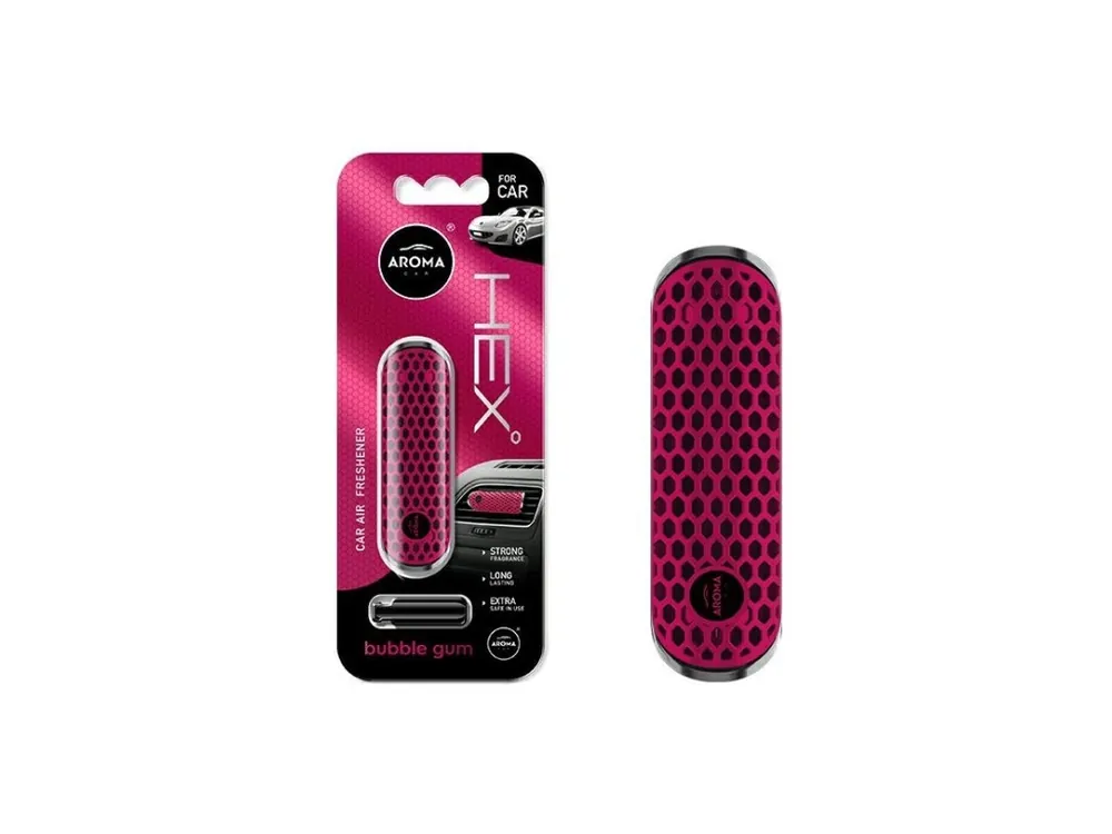 AROMA CAR HEX BUBBLE GUM, 83582 Originální