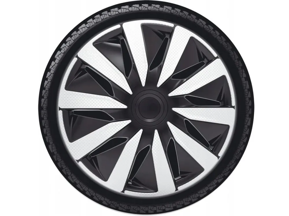 Poklice 16" LAZIO CARBON SILVER/BLACK Cenová Bomba