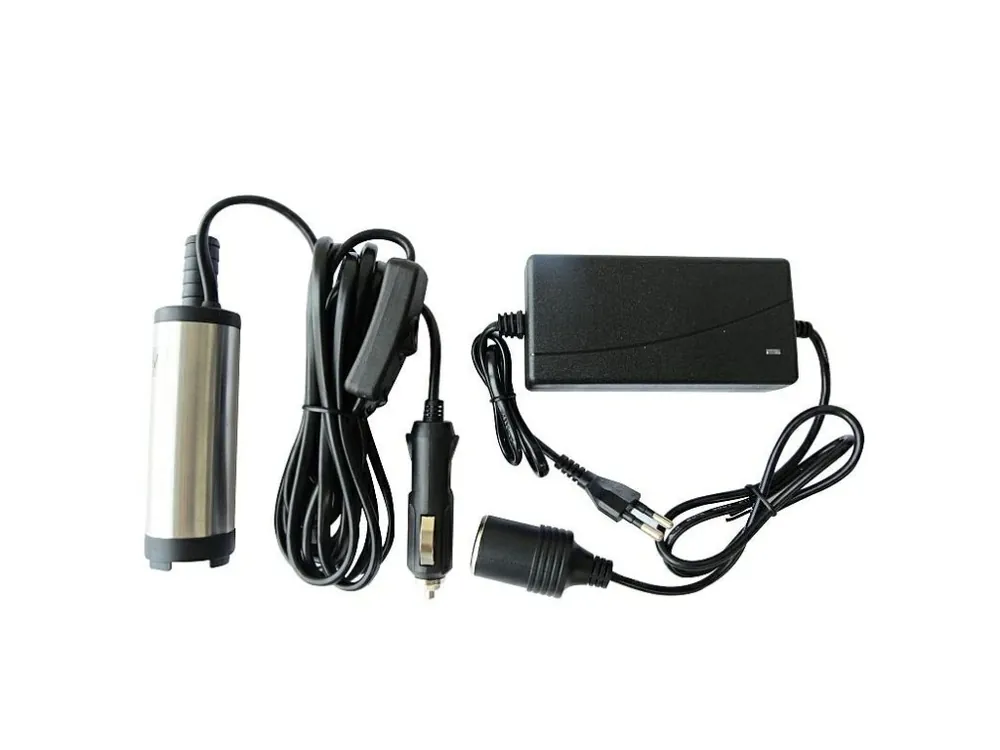 Super Cena Ponorné čerpadlo na vodu a olej 12V/230V se sítkem, průměr pumpy 38mm, 61063
