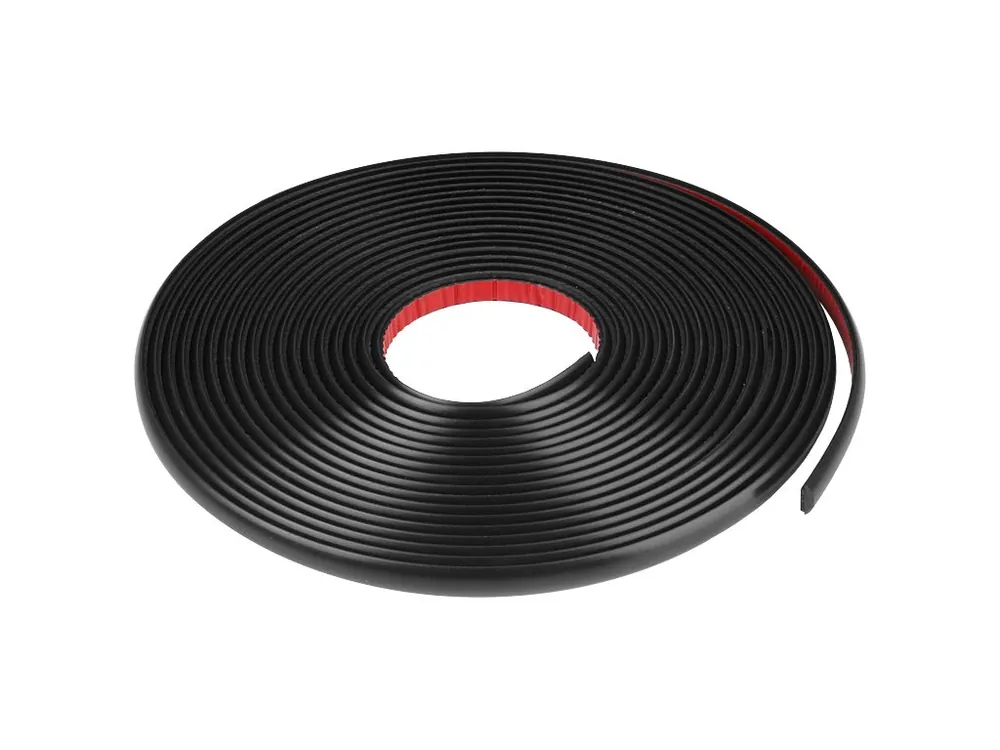 Samolepící lišta černá 12x3mm, L- 8m, 42398 Akce