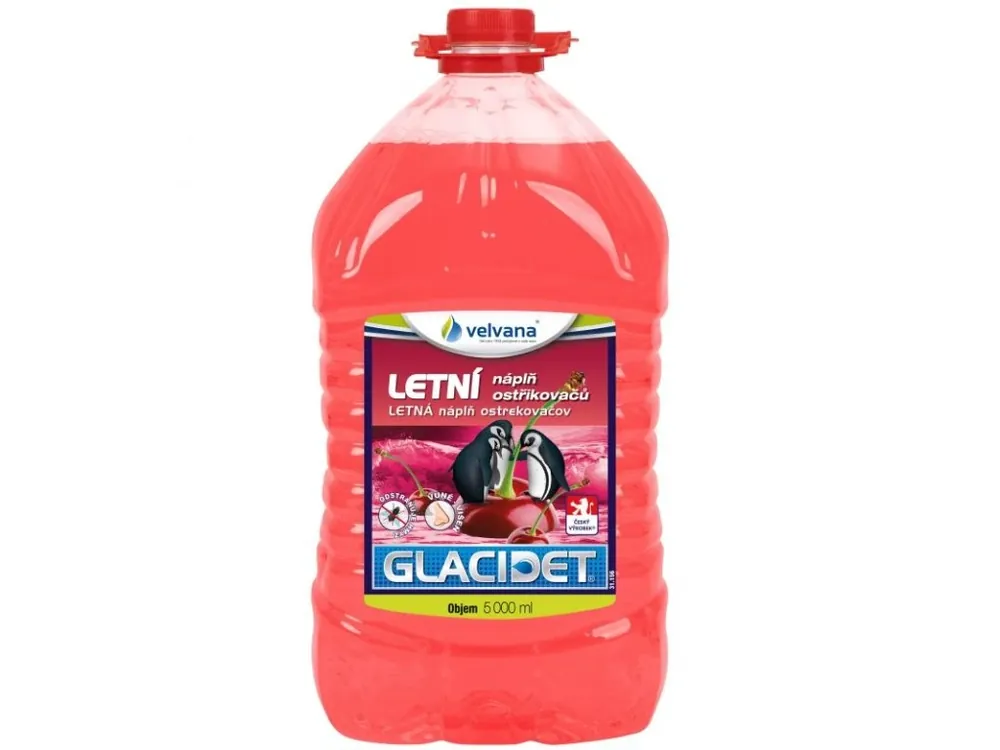 Pouze Dnes Glacidet letní směs do ostřikovačů 5L PET VIŠEŇ, 31.156