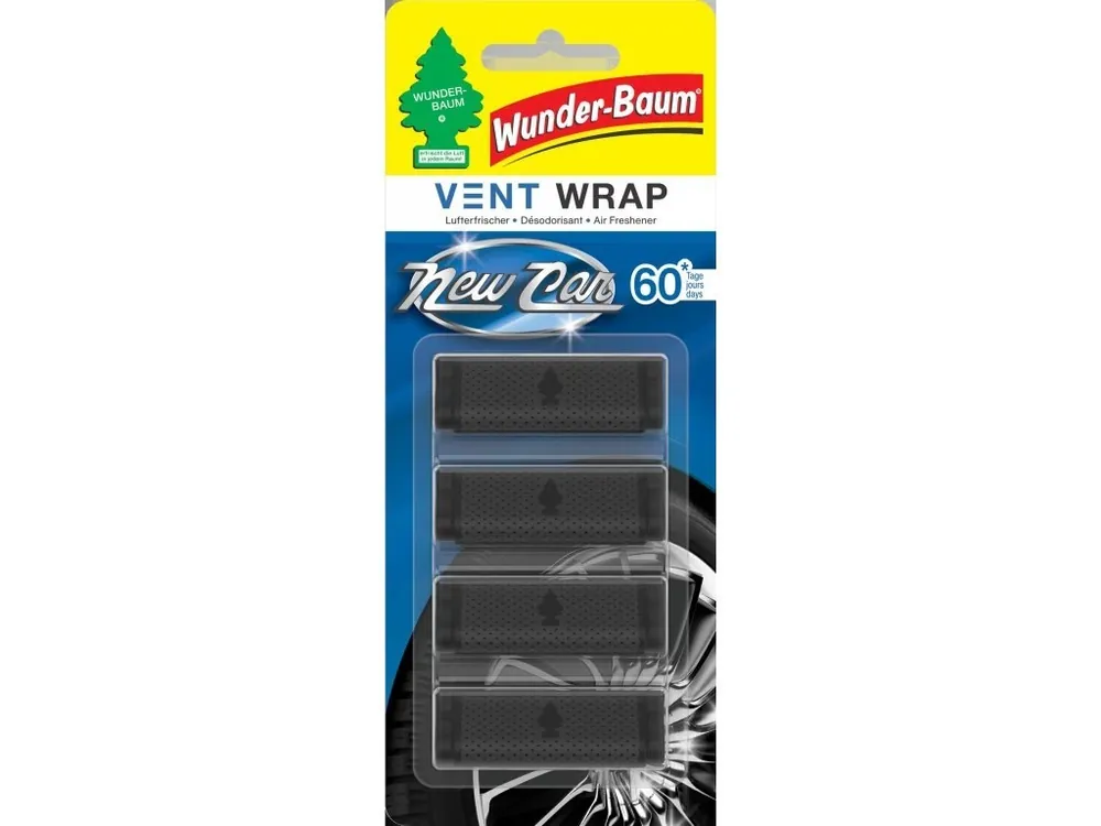 Osvěžovač vzduchu WUNDER-BAUM WENT WRAP New Car Značkový