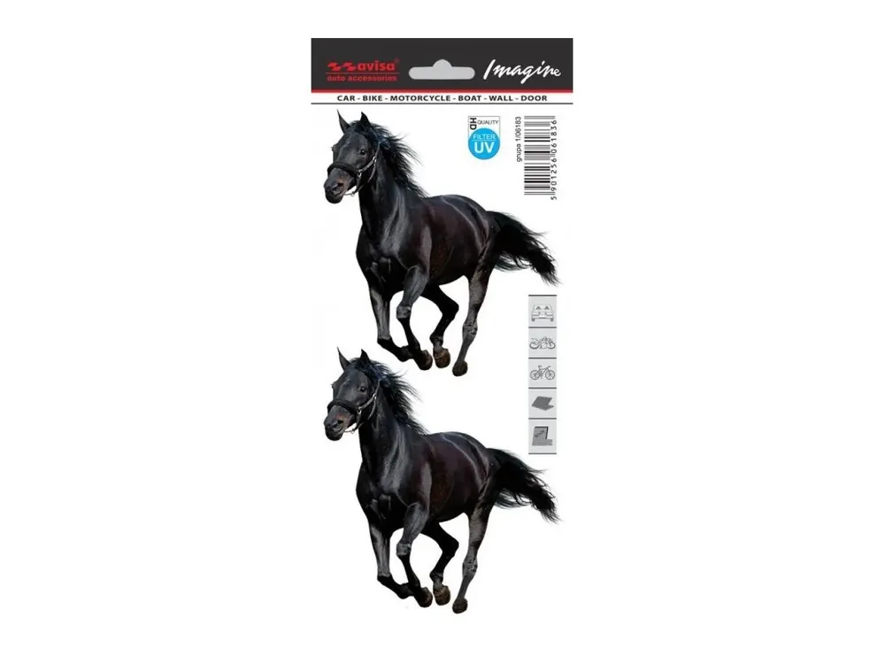 Koupit Online Samolepící dekory "AVISA" Mustang - 2 ks