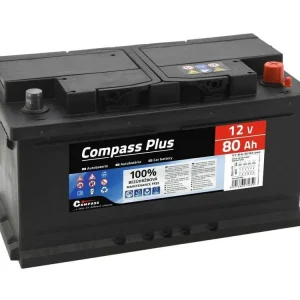 Autobaterie COMPASS PLUS 12V 80Ah Cenově Výhodný