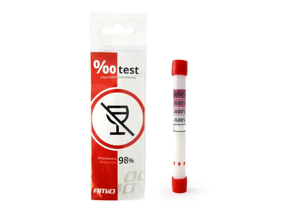 Alkohol tester - Detekční trubička 01160 Zlevněný