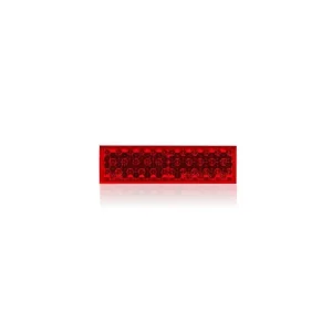 Aktuální Odrazka na pedál jízdního kola 65x18mm, červená