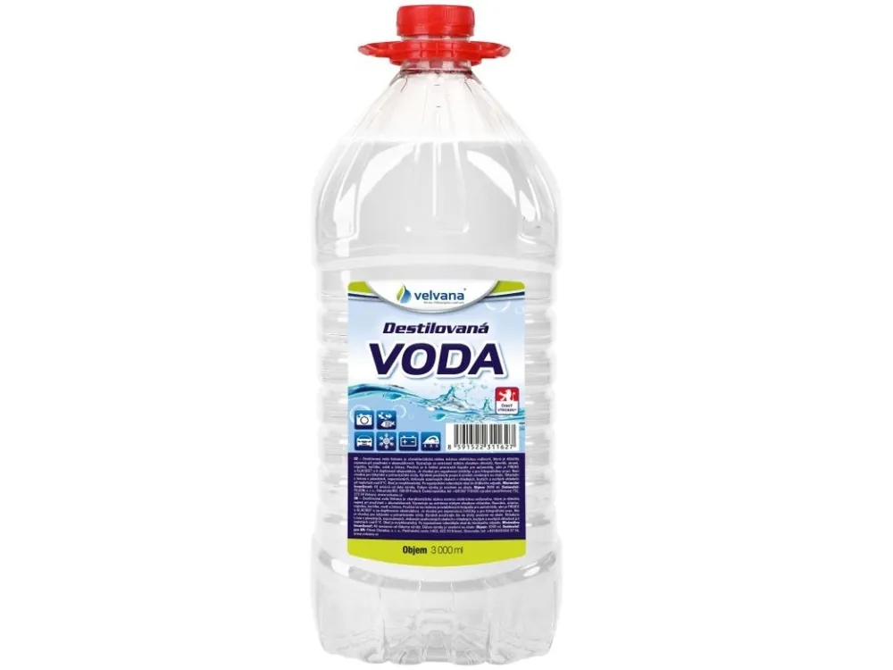 Značkový Destilovaná voda Velvana 3L, 31.162