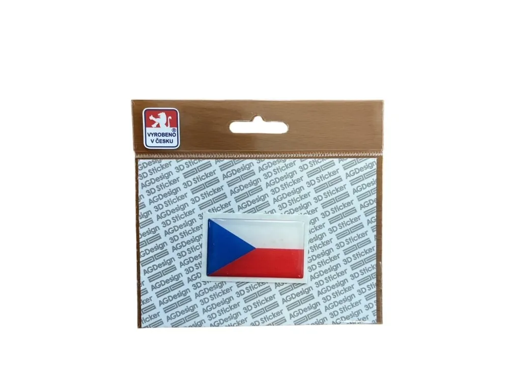ČR vlajka 5x3cm poloplast A-CZ-028 Kup Teď