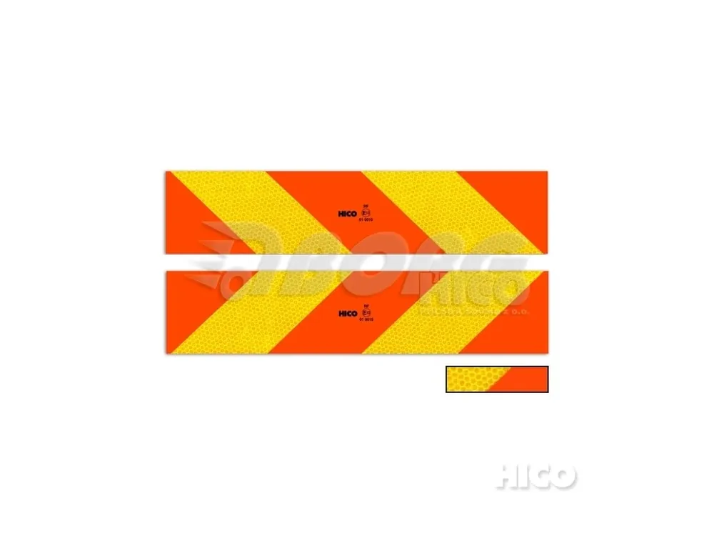Cenová Bomba Výstražná tabule na auto (tahač) 565x132mm šrafovaná E20 (hliníková),TWY073