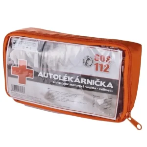 Autolékárnička v textilním obalu Zlevněný