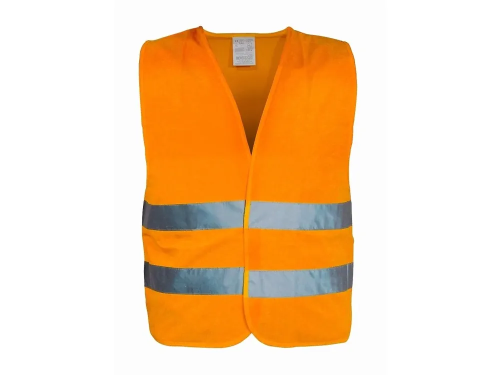 Výstražná reflexní vesta XL oranžová, 01511 Levný