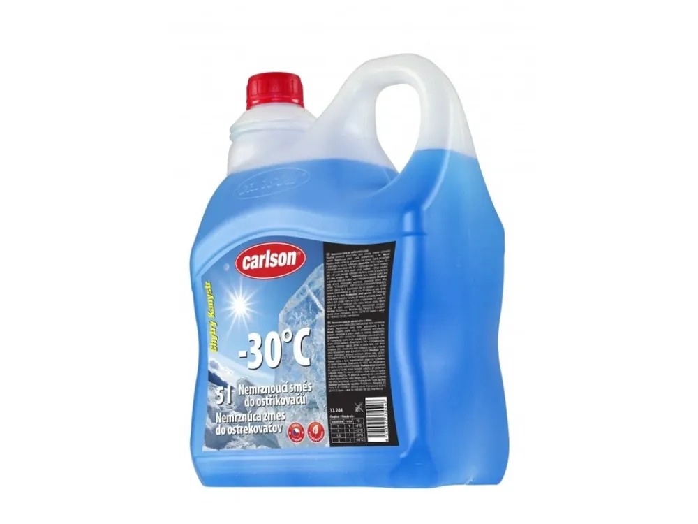 Nemrznoucí směs do ostřikovačů CARLSON -30°C 5L smart nálevka, 33.244 Rychlé Dodání