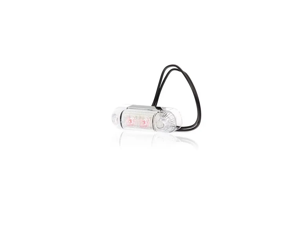 Zlevněný Obrysové zadní světlo, 12V-24V, 2x LED, W61
