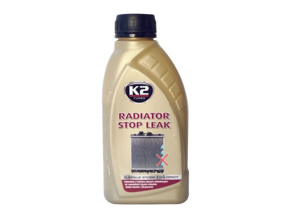 Značkový K2 RADIATOR STOP LEAK 400 ml - utěsňovač chladiče a chladicího systému, T231
