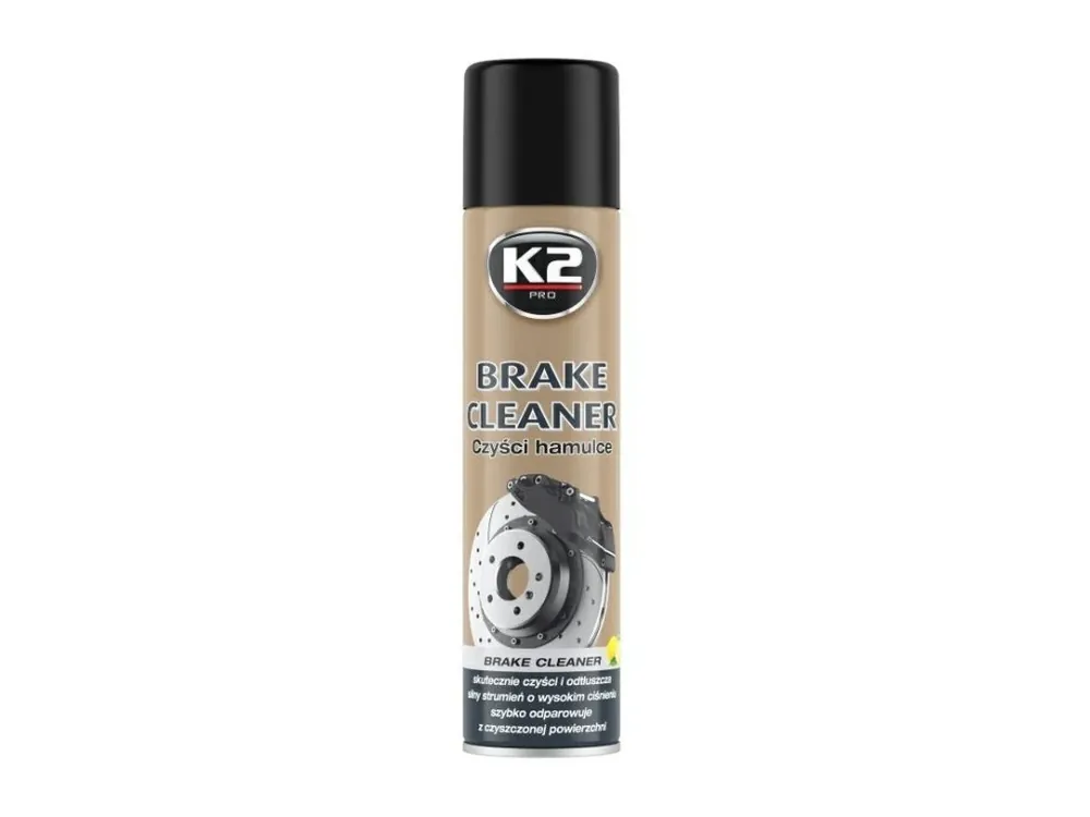 Nejlepší Volba K2 BRAKE CLEANER 600 ml - čistič brzd (redukuje pískání), W105