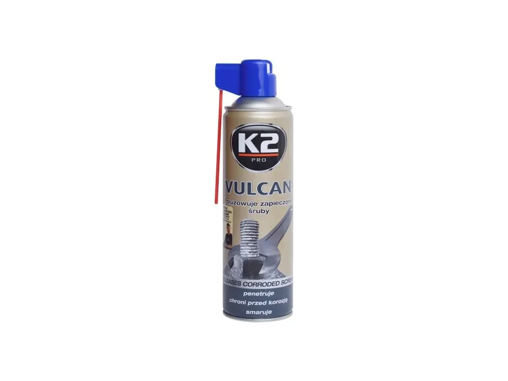 K2 VULCAN 500 ml - přípravek na uvolňování zarezlých spojů, W115 Autentický