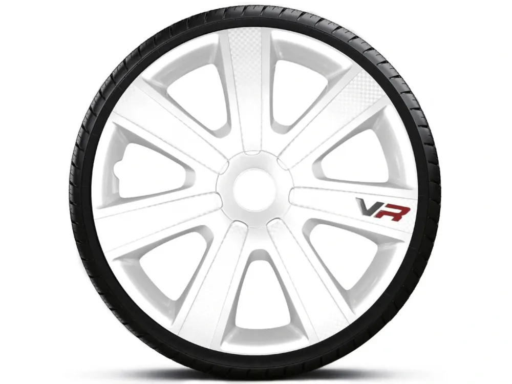 Poklice 15" VR CARBON WHITE Přímo Od Výrobce