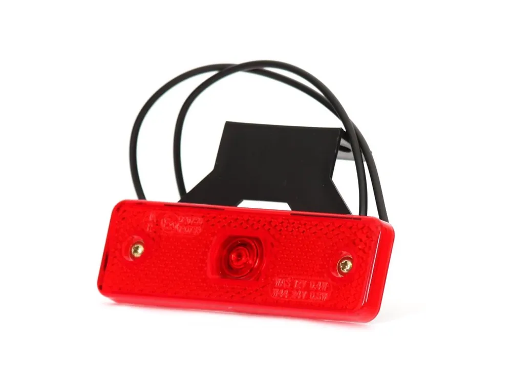 Originální Obrysové sdružené světlo zadní s pantem, 12V-24V, LED, W44