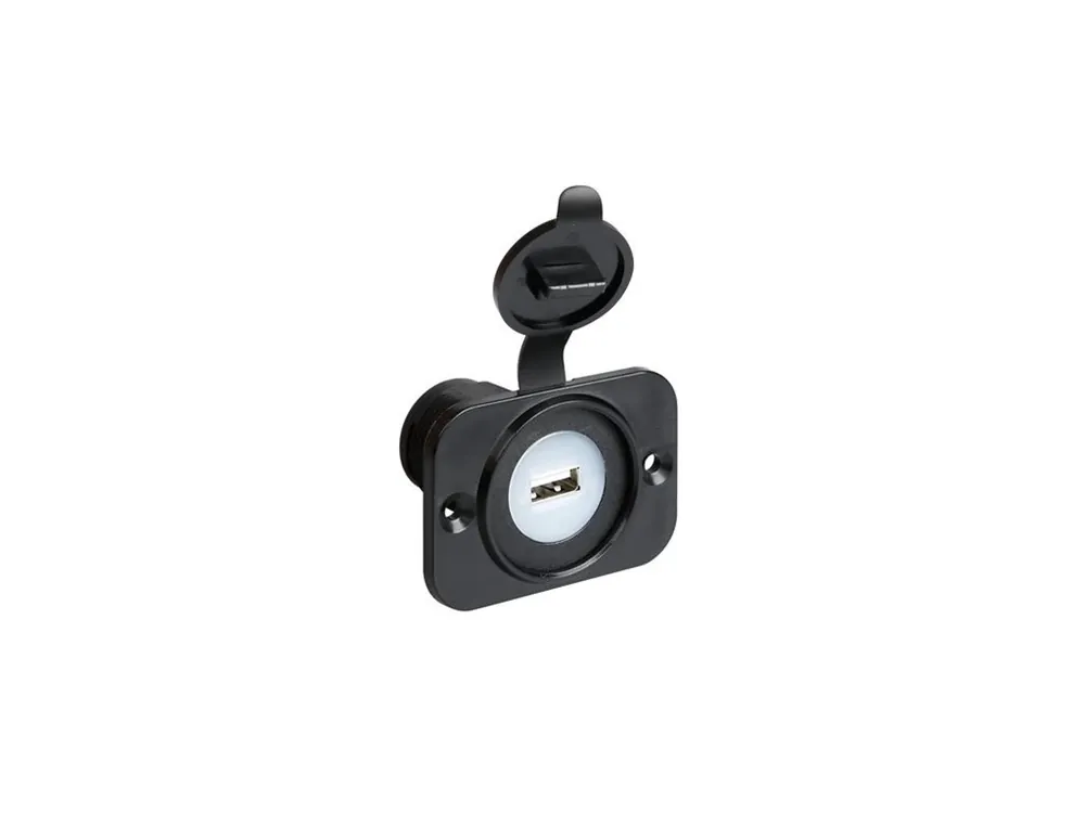 Zásuvka USB 2100mA 12/24V s krytem vodotěsná, 39006 Jen Po Omezenou Doba