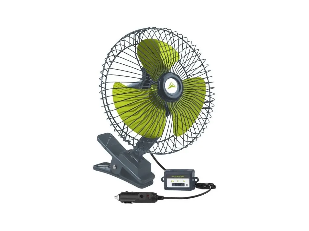 Víkendová Akce Ventilátor 12V/20W kovový pr.20cm s klipsem, 86337