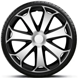 Autentický Poklice 15" MEGA SILVER/BLACK