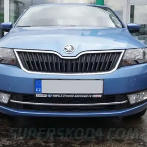 Akce Škoda Rapid - Chromové lišty nárazníku