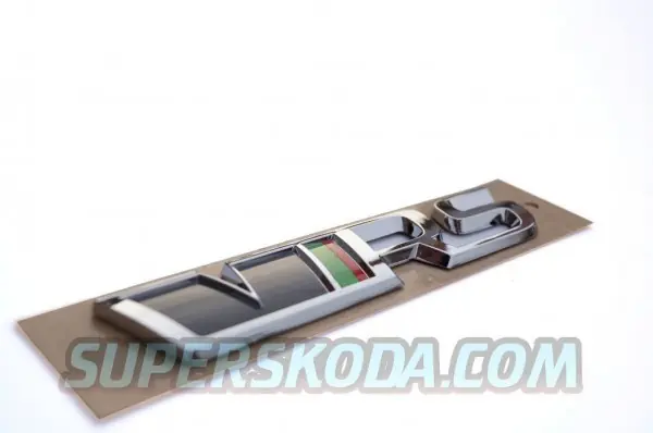 Škoda Rapid - Logo na kufr RS pro rok 2013 Nízká Cena