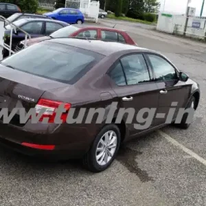 Značkový Škoda Octavia III - nerez chrom kryty klik OMTEC