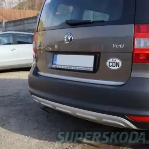 Škoda Yeti - Spodní lišta kufru stříbrná Koupit Online