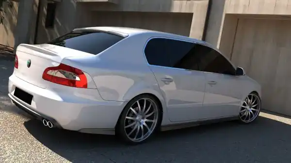 Pouze Dnes Škoda Superb II limusina - Odtrhová hrana R2
