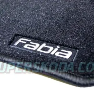 Škoda Fabia II - Textilní koberce STANDARD s logem FABIA Must-Have