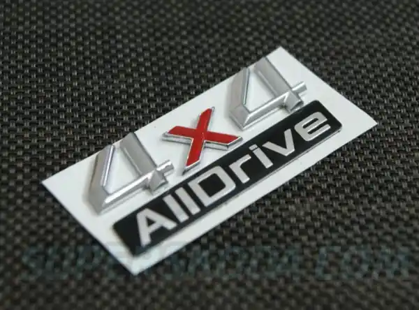 Škoda Fabia II - Logo na kufr 4x4 Omezená Nabídka