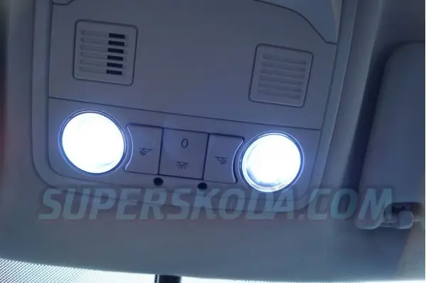 Škoda Yeti - Led stropní osvětlení Horká Nabídka