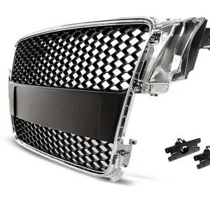 Audi A5 07-06.11 Přední maska RS-STYLE chrom Zlevněný
