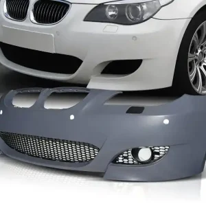 Rychlé Dodání BMW E60/61 03-07 Přední nárazník M5 STYLE PDC