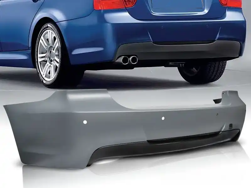 Rychlé Dodání BMW E90 05-08 Zadní nárazník M-PACKET PDC