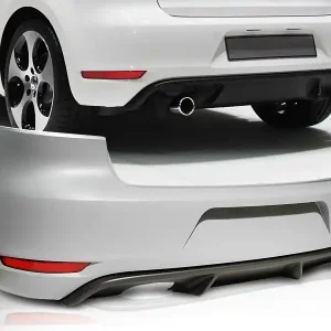 Nová Kolekce VW Golf VI Zadní nárazník GTI STYLE SINGLE výfuk