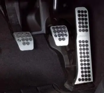 Škoda Yeti - sportovní pedály Poslední Šance