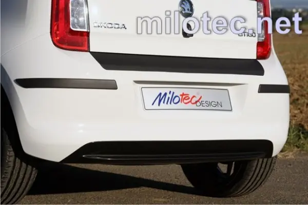 Škoda Citigo - Difuzor zadního nárazníku - ABS černá metalíza Speciální Cena