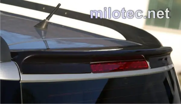 Přímo Od Výrobce Škoda Yeti - Střešní spoiler - ABS černá metalíza