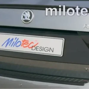 Škoda Rapid limousine - kryt pod SPZ, ABS černá metalíza Oblíbený