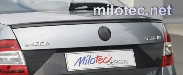 Škoda Octavia III 2013-2017 + facelift - Spoiler zadní, ABS černá metalíza Cenový Hit