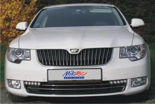 Škoda Superb II - Moduly LEDay Flex Hella - denní světla Vrácení Zdarma