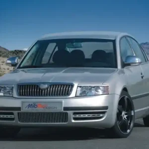 Hit Sezóny Škoda Superb facelift - Lišty předního nárazníku