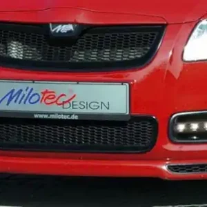 Škoda Roomster - LED denní svícení "Short Line 17°" - světlé provedení, s krycím rámečkem - ABS černá metalíza Originální