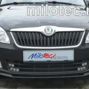 Aktuální Škoda Fabia II facelift - LED světla denního svícení Hella