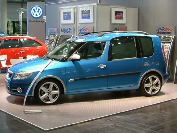 Nejprodávanější Škoda Fabia II - Lemy blatníků, ABS stříbrný matný